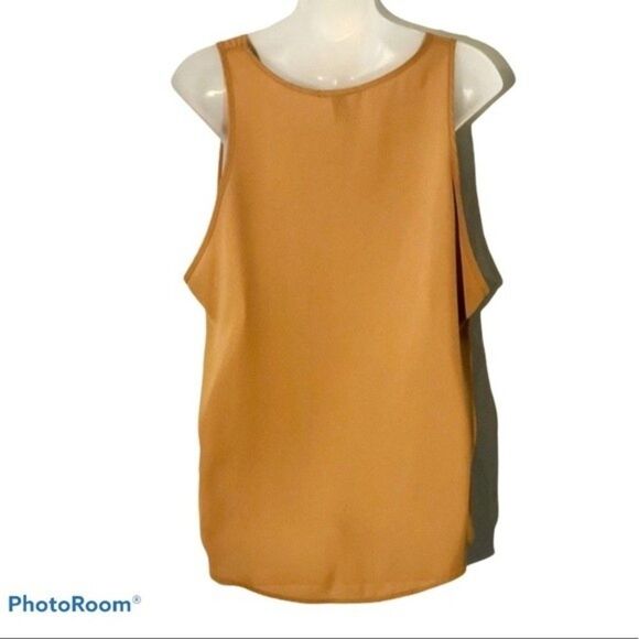 Forever 21 Yellow Flowy Tunic Tank Size S - Picture 2 of 3